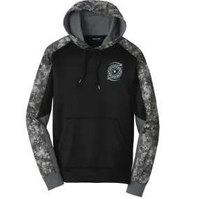 Brooklyn Aviators Sport-Wick Mineral Freeze Fleece Colorblock Hooded Pullover