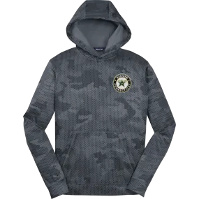 CT ECHO Stars Youth Sport-Wick CamoHex Fleece Hooded Pullover