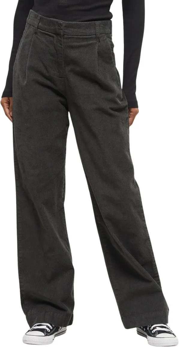 EcoStretch Corduroy Straight Leg Pants - Womens
