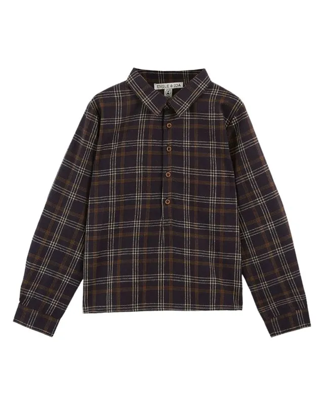 GAVIN CHECKS KURTA - AA074 - CARREAU GAVIN