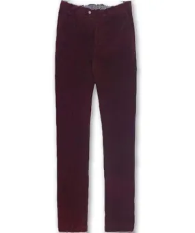 HACKETT LONDON MENS SANDERSON ASHBY WINE CORDUROY CORDS TROUSERS PANTS Men