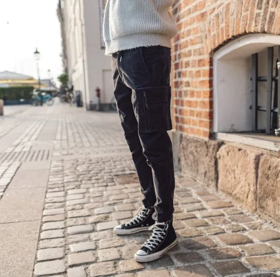 Men's Winter Casual Skinny Corduroy Pants | Men's Trousers