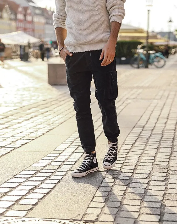 Men's Winter Casual Skinny Corduroy Pants | Men's Trousers