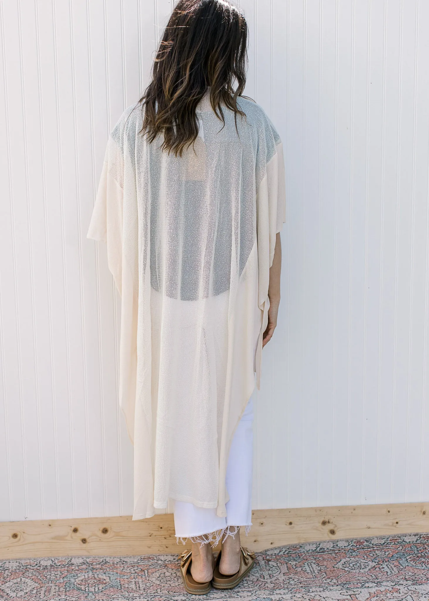 Natural Tones Duster Kimono