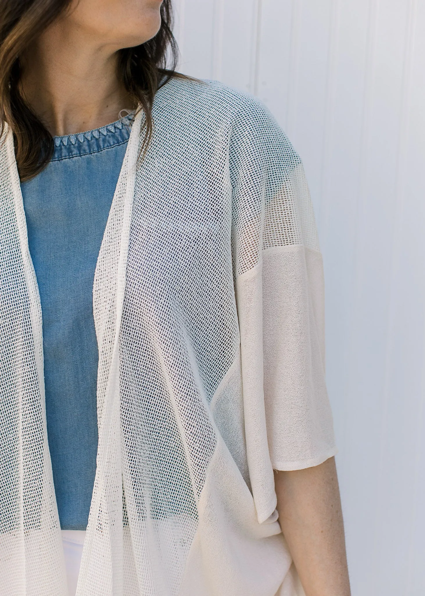 Natural Tones Duster Kimono